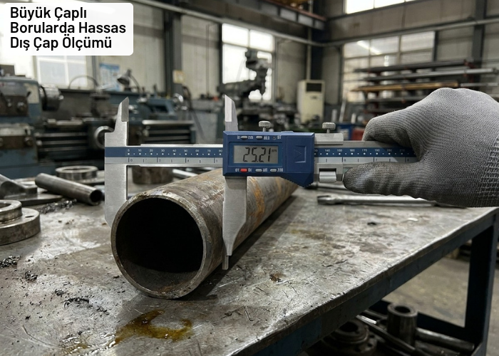  Dasqua 2710-1110 Uzun Çift Çeneli Dijital Kumpas Kullanımı